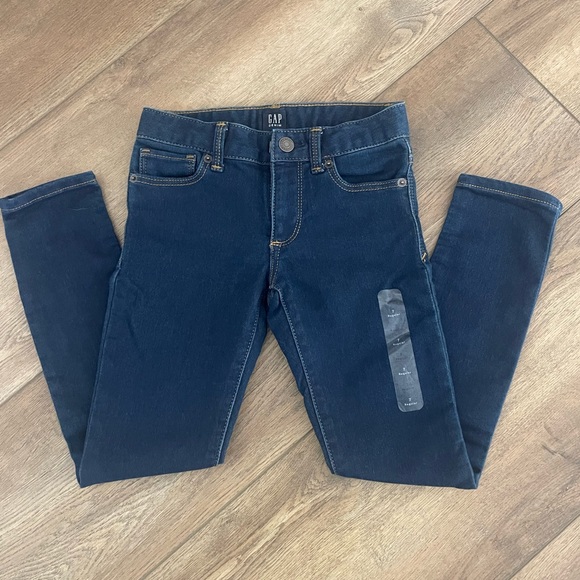 Gap Super Stretch Skinny Jeans - girls, size 7 - Picture 1 of 5